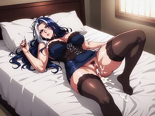 Steamy Kiss Evolves into Deep Penetration Pleasure. Ai