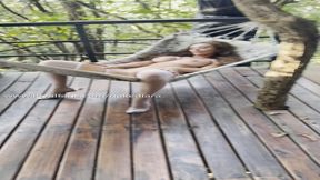 I spreaded my legs wide open and started to play with pussy