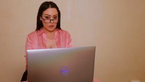 Boss Catches Employee Staring and Seduces Him in Office