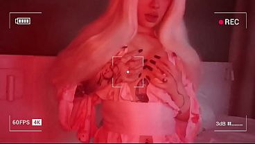 cute blonde dressed as a geisha loves to play pranks - Peachgardens