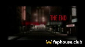 Black and black XXX starlet gets pierced jizzes on fat tits