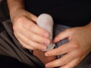 I cum in a pocket Tenga