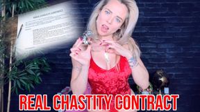Real Chastity Contract