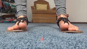 * 854x480p * Adore My Giant Feet &amp; Worship My Big Bare Toes ( Giantess ) - Mp4