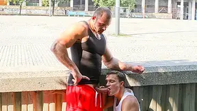 Tomas Eric Get Hot and Heavy in a Steamy Public Encounter – EuroHotties 18+