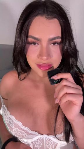 Viviana Trans Latina Masturbating Spanish Dirty Talk POV   Clip 1