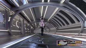 Ruby's sassy ass&#x1F351; enticed by intense Gantz Suit action in hot 3D hentai chaos