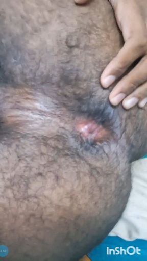Nude Mallu Boy Anal Masturbation with Dildo