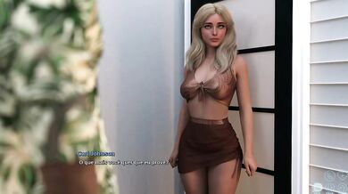 Race of Life Gushing Cum Mouth Big Tits Blonde Handjob