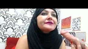 Samena Goes Naked and Bj Dildo