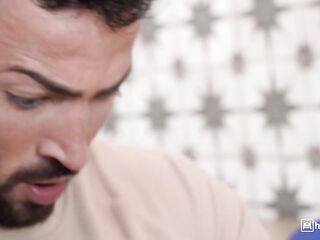 Squirting Brunette hair Almost Caught by Janitor Whilst Banging part two