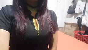 I'm so happy because I got a new job that I masturbate and touch my clitoris to celebrate it