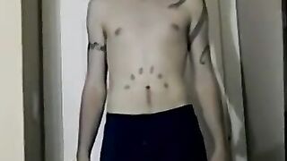 Hair Bear's Explosive Orgasm - Live Cam Show with Older Man