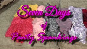 Seven Days of Panty Spankings POV - mobile mp4