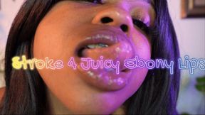 Goddess Aspen Aires Wants You To Stroke To Her Juicy Ebony Lips