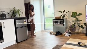Modest Petite Desi MiaZ gets fucked by white neighbor