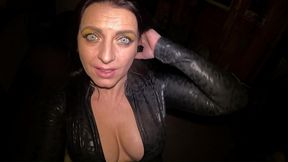 obey my tits – vampire gooning joi with leather & sparkling claws