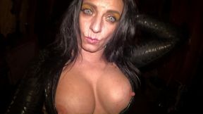 obey my tits – vampire gooning joi with leather & sparkling claws