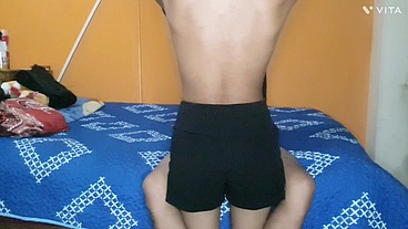 Que ricoo papasito asi metemela