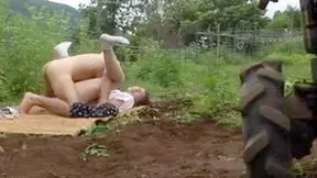 Farmer's Wife Forbidden Tryst – Wild Hayloft Romance Beneath the Moonlight