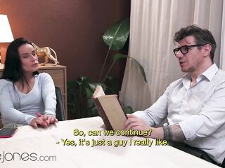 Tiny student thinks her teacher is cute - Dane Jones