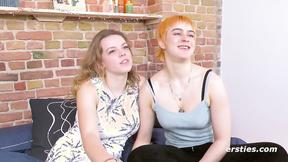 ”Ersties - Liliths erstes Mal vor der Kamera mit der süßen Emi aus Berlin”