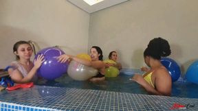 BALLOONS IN THE POOL - WITH THAY FLORES - CLIP 6 FULL HD - KC 2024!!!