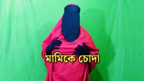 Bangladeshi beautiful housewife spending the night with neighbor