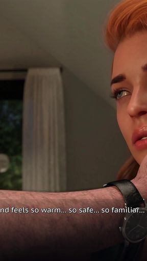 Boundaries of Morality - the Paris Business Trip - Part 4 - Teasing Her Bull with Video Call Sex Right Next to Her Husband