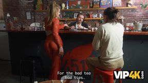 Alice Klay, Leys Pringels & Platon vip4k indulge in deepthroating stranger's cock on Deep Throat Street