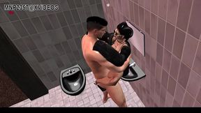 3d bathroom quickie