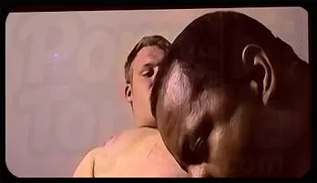 Fat White Twink Dick Sucking Session with Hungry Black Stud - Gay Porn uncensored video