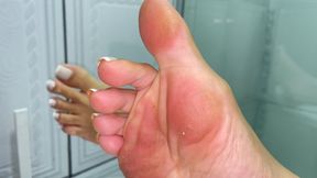 exciting you with my beautiful fingers