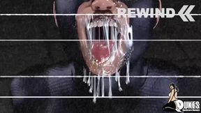 Sexy supervillian sucks and fucks to get victory