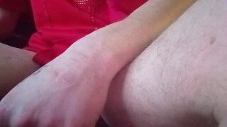 Smoking fetish masturbating and edging in the sun