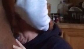 Wife Gets Her Face Fucked In Front Of Her Husband