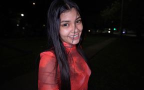 Horny Girlfriend Can't Wait to Get Home and Fuck