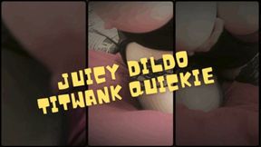 Juicy Dildo Titwank Quickie1080p