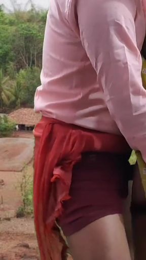 Memorable moment from &quot;Outdoor bhabhi fucket&quot;