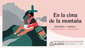 Espa�ola mi�a se chupa un pene y hace Sexo en P�blico en la cima de una