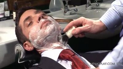 Axel Brooks & Nathan Price are shagging in the barber shop