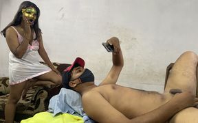 Big Boobs Naughty Bhabhi Walks Into Devar's Bedroom and Gets Fucked