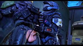 Halo Partners have sex at night (nnn over have fun)