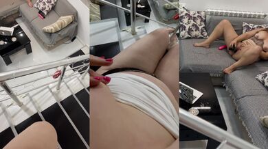 STEPMOM Caught STEPDAUGHTER masturbating and start masturbatig too