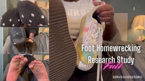 Foot Homewrecking Research Study Full - Royal Ro ebony foot worship