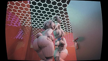 Dayshift At Milkers [ FNAF Hentai Game ] Ep.2 Watching from ass to pussy porn at work !