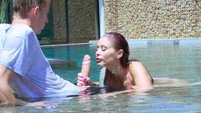 Danny D gets sucked by Monique Alexander behind his wife's back