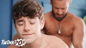 Bruce Jones Ensures Joey Mills Cums First in Intense Twink 18+ Sex Session