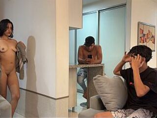 My cuckolded spouse doesn't know that during the time that that guy's distracted, his ally manages to secretly bang me truly well.