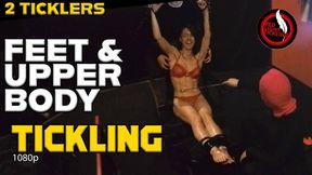 Tickle Domination: 2 Ticklers for Ticklish Luna Tied Up and Tickled on the Tickle Chair | Fetish Tickling | 1080p